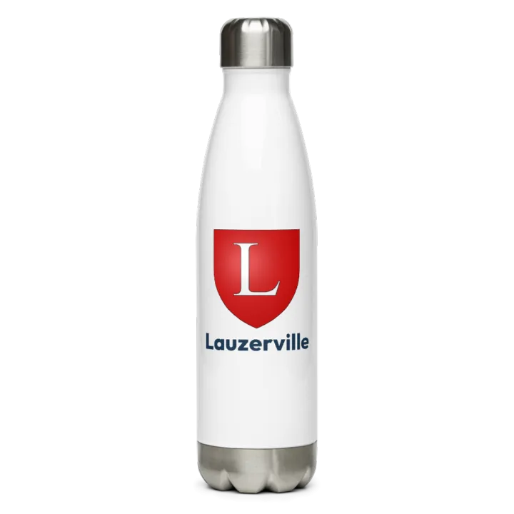 Gourde inox blason de Lauzerville