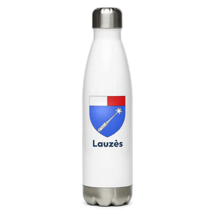 Gourde inox blason de Lauzès