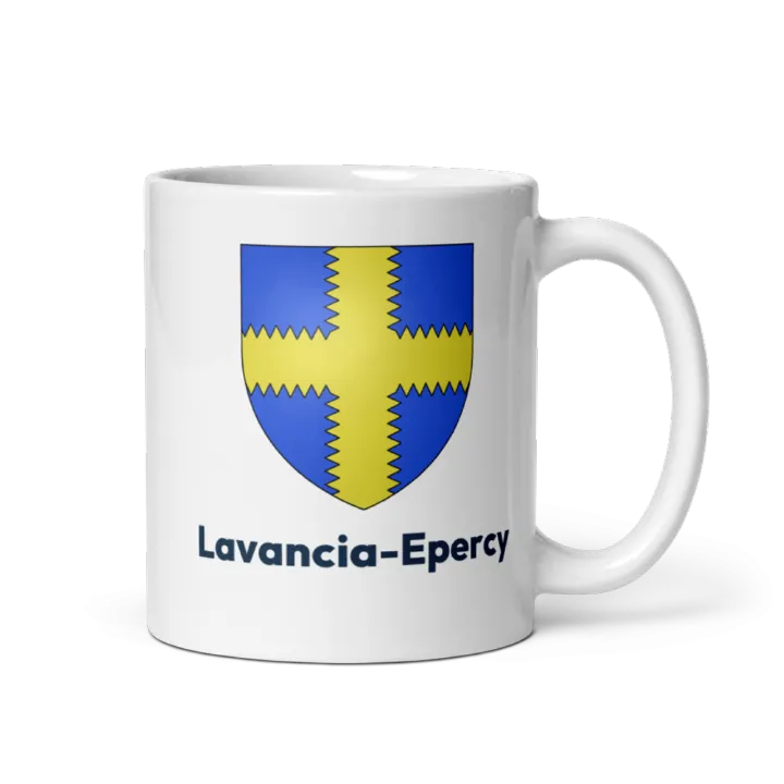 Mug blason de Lavancia-Epercy