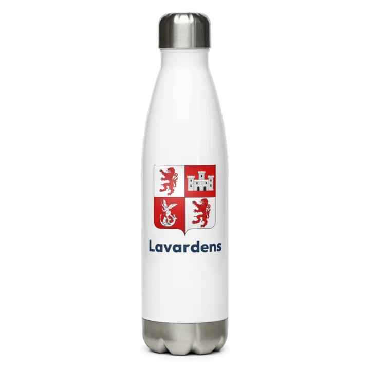 Gourde inox blason de Lavardens