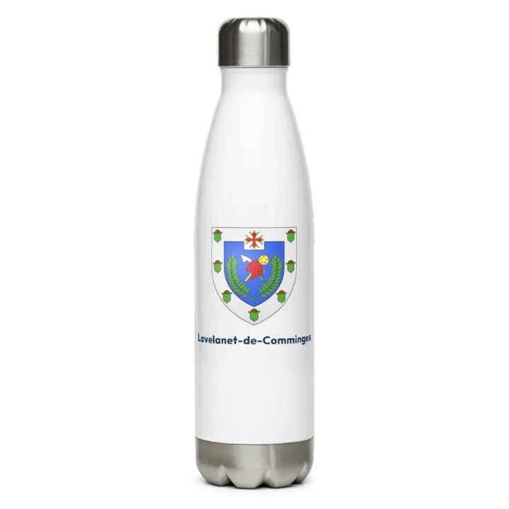Gourde inox blason de Lavelanet-de-Comminges