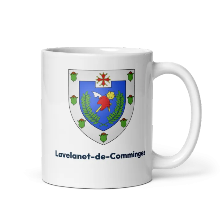 Mug blason de Lavelanet-de-Comminges