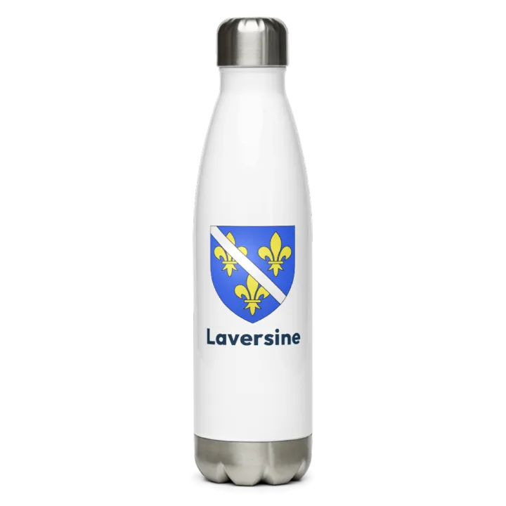 Gourde inox blason de Laversine