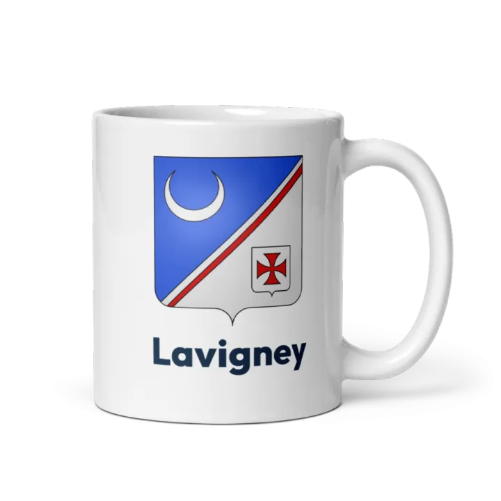 Mug blason de Lavigney