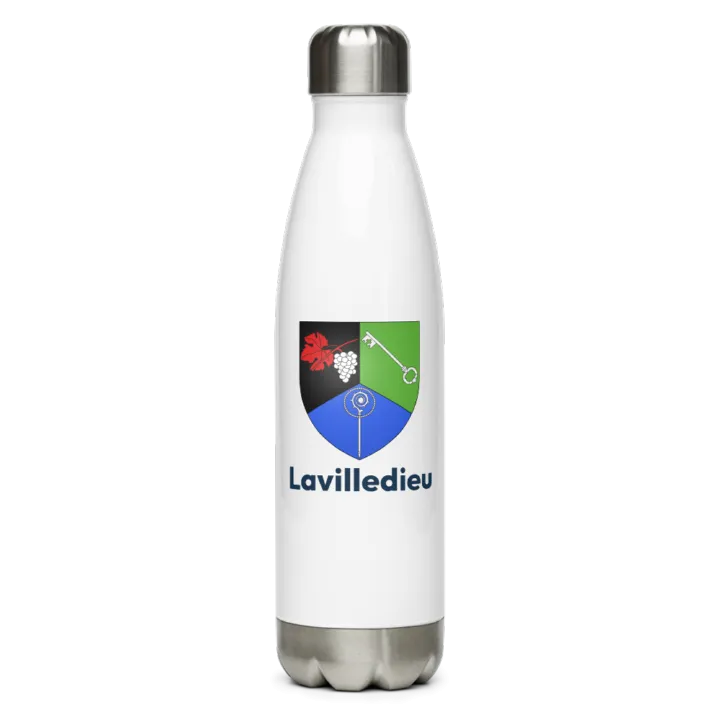 Gourde inox blason de Lavilledieu