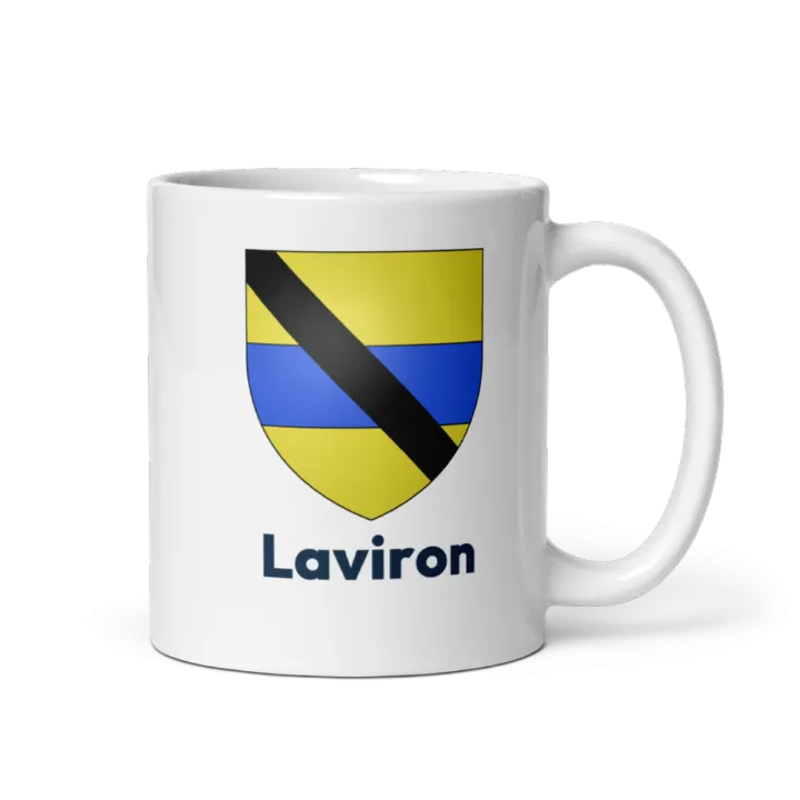Mug blason de Laviron