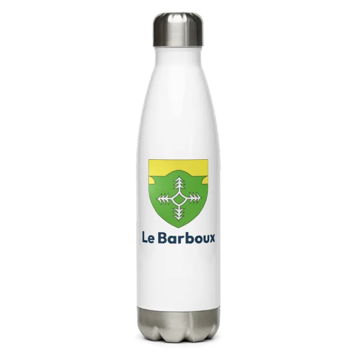 Gourde inox blason de Le Barboux