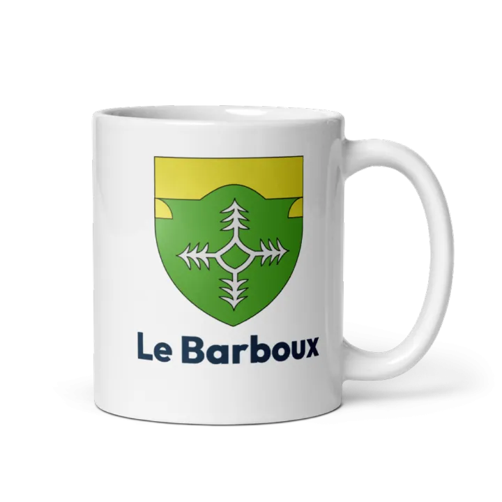 Mug blason de Le Barboux