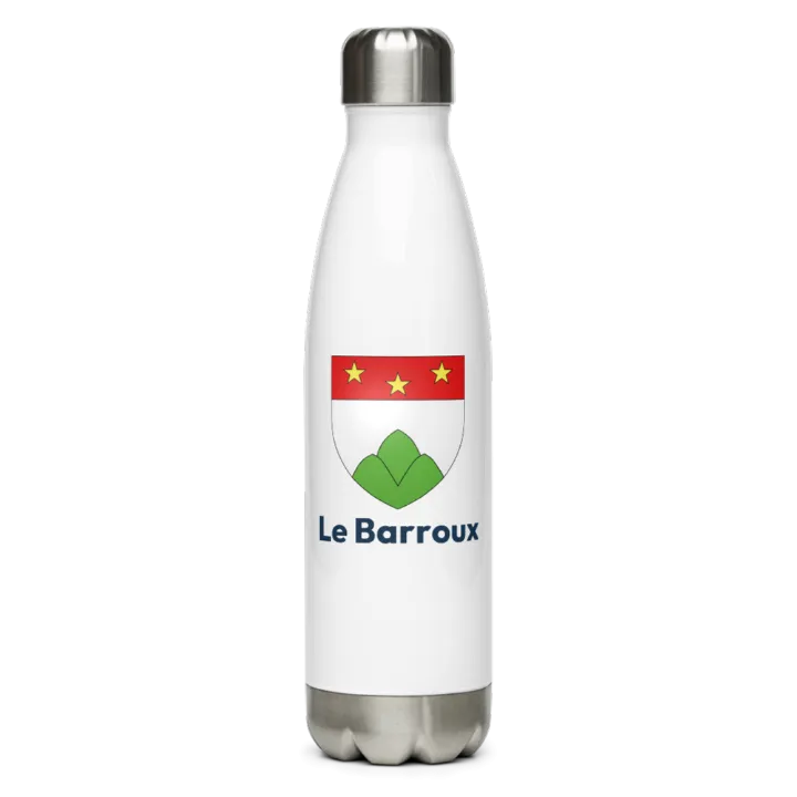 Gourde inox blason de Le Barroux