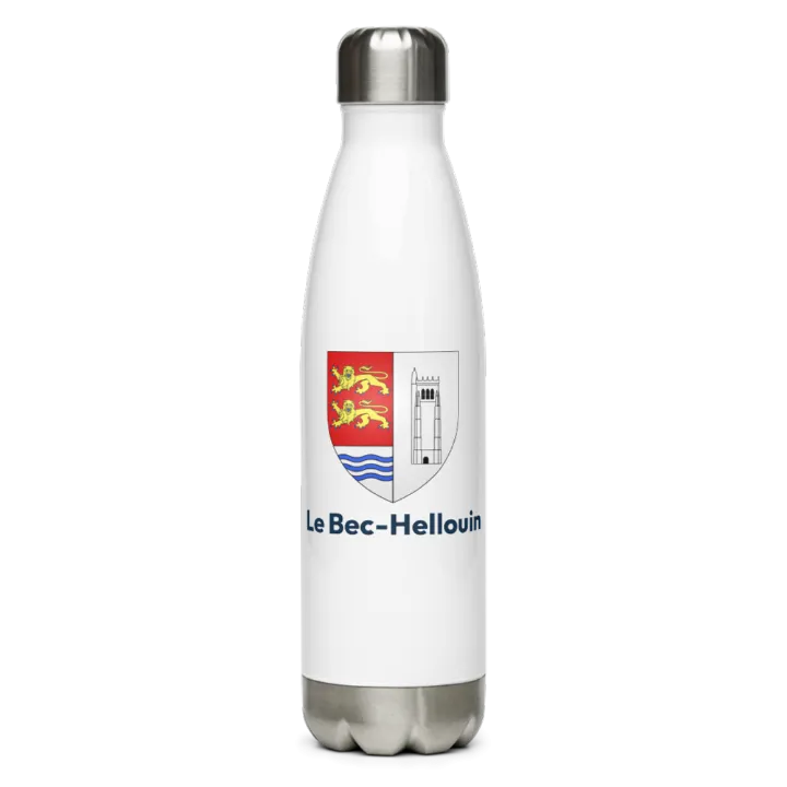 Gourde inox blason de Le Bec-Hellouin