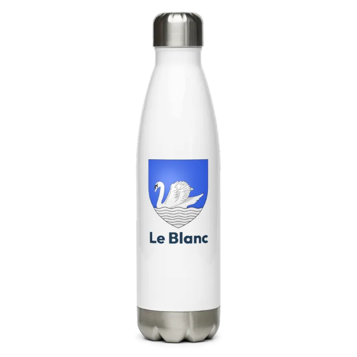 Gourde inox blason de Le Blanc