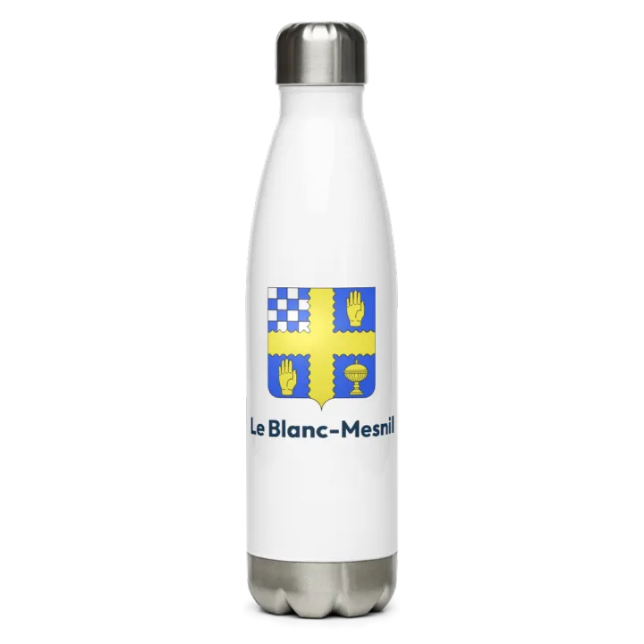 Gourde inox blason de Le Blanc-Mesnil