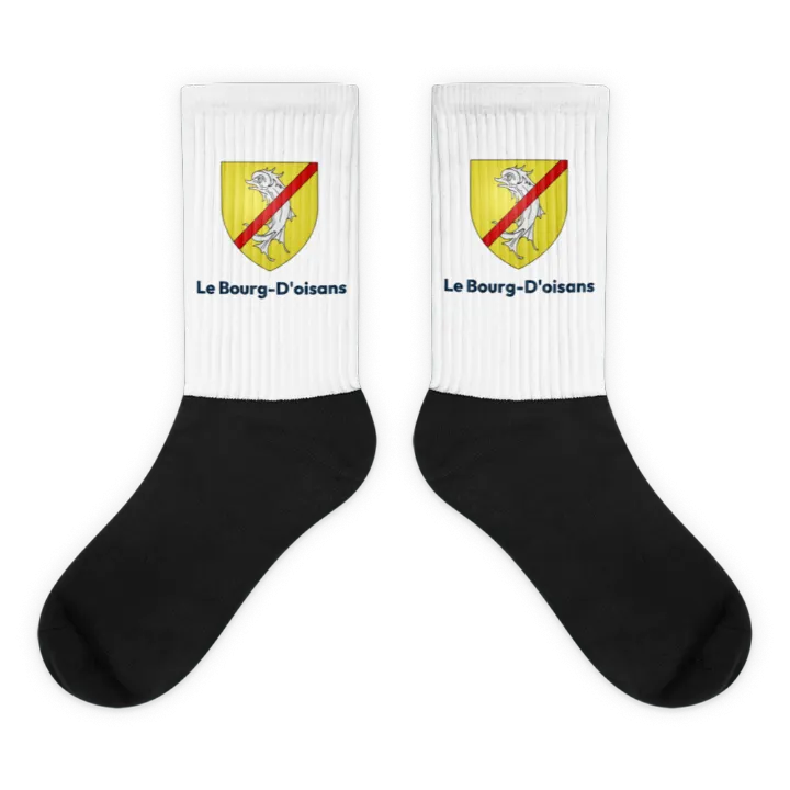 Chaussettes — blason du Bourg-d'Oisans