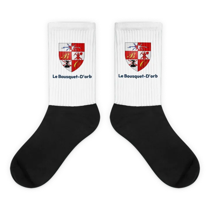 Chaussettes — blason du Bousquet-d'Orb