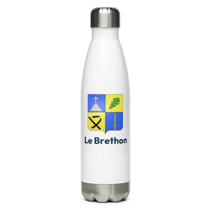 Gourde inox blason de Le Brethon