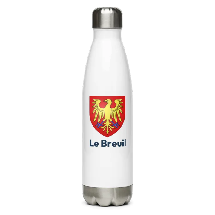Gourde inox blason de Le Breuil