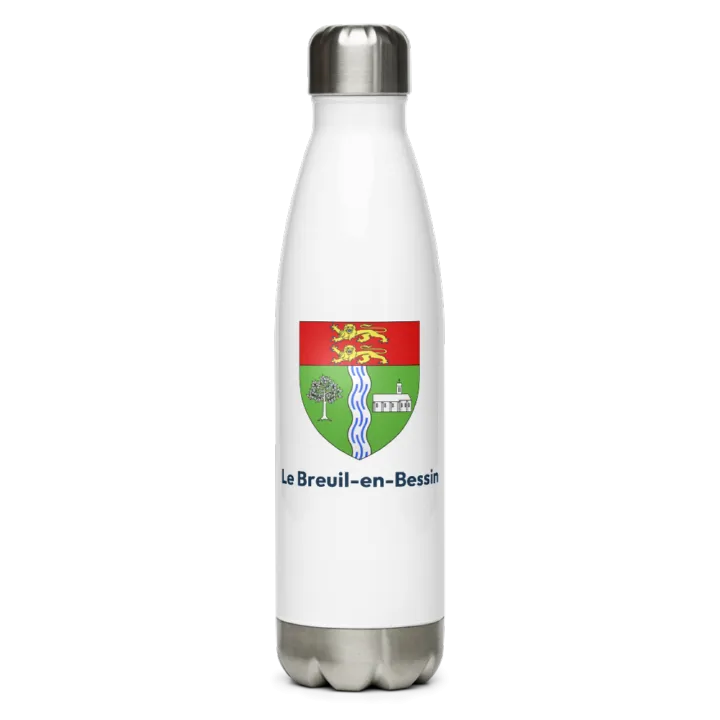 Gourde inox blason de Le Breuil-en-Bessin