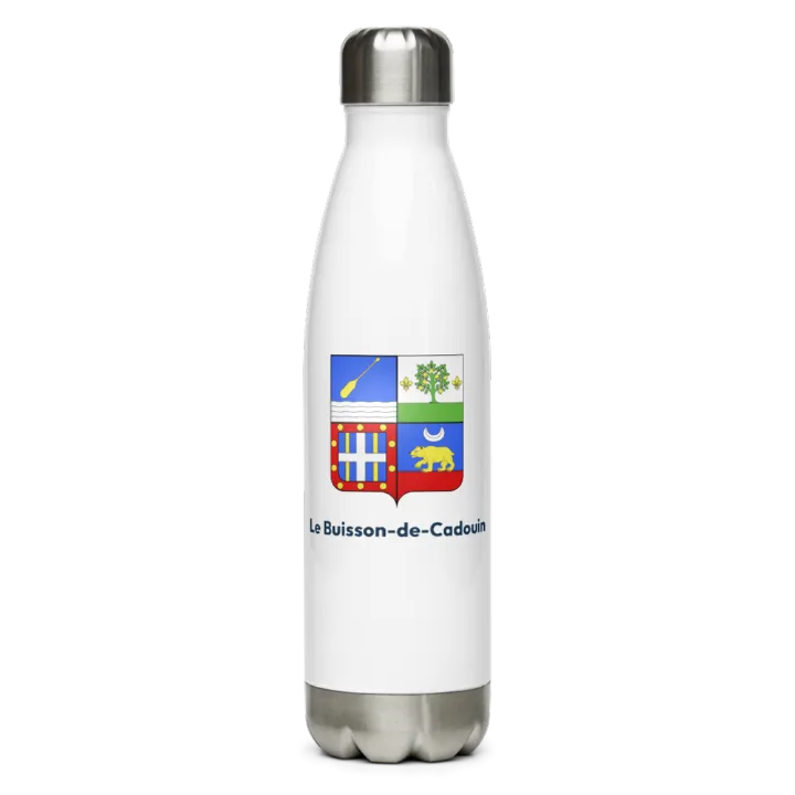 Gourde inox — blason du Buisson-de-Cadouin