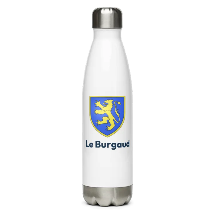 Gourde inox blason de Le Burgaud