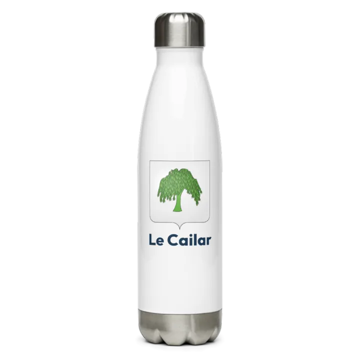 Gourde inox blason de Le Cailar