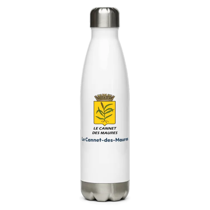 Gourde inox blason de Le Cannet-des-Maures