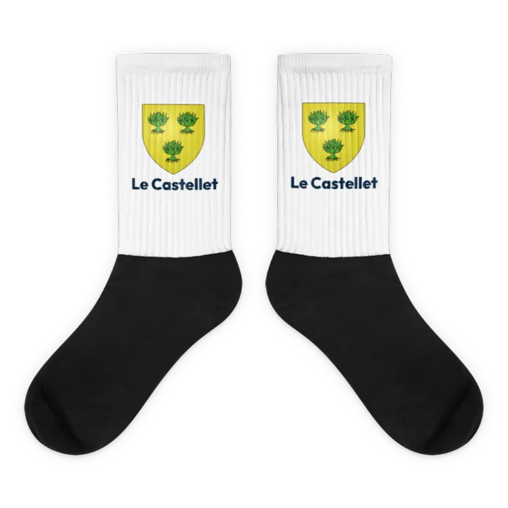 Chaussettes — blason du Castellet