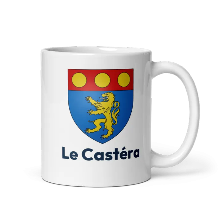 Mug blason de Le Castéra