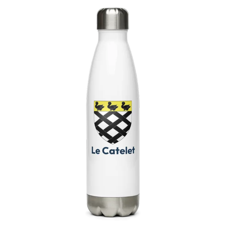 Gourde inox blason de Le Catelet