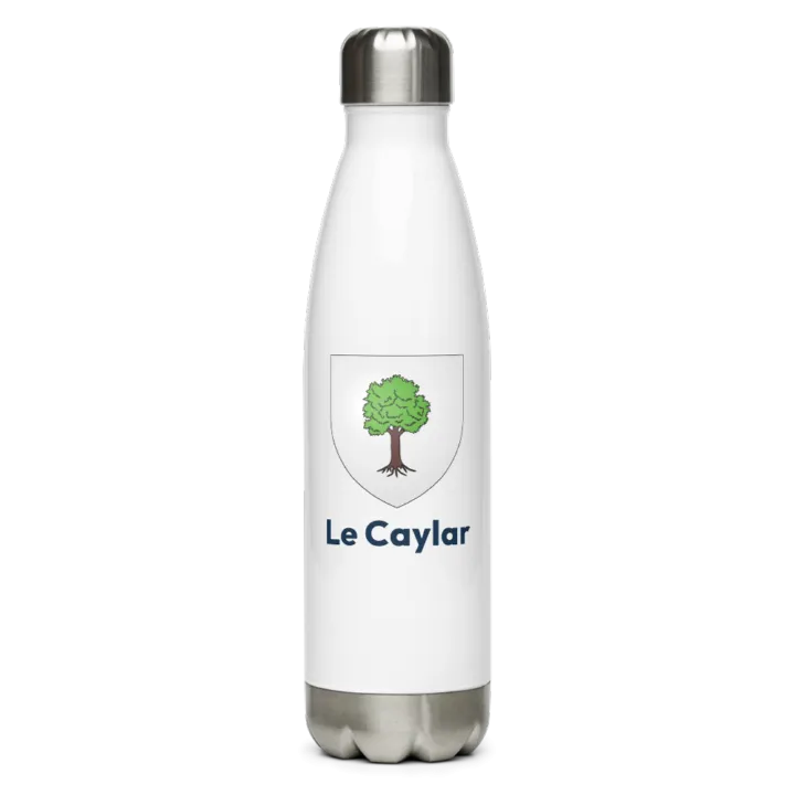 Gourde inox blason de Le Caylar