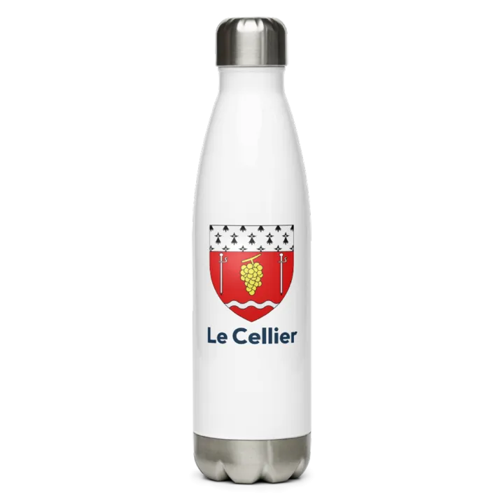 Gourde inox blason de Le Cellier