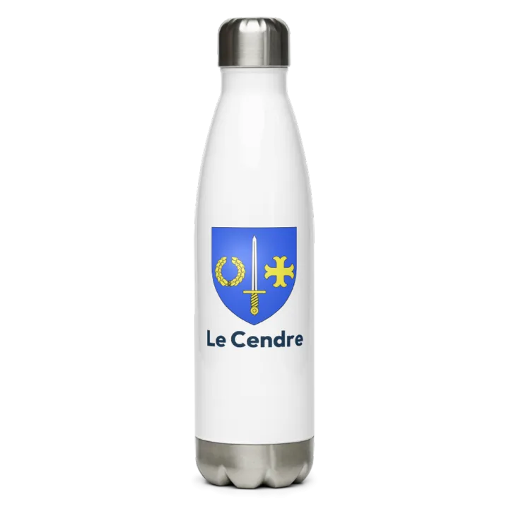 Gourde inox — blason du Cendre