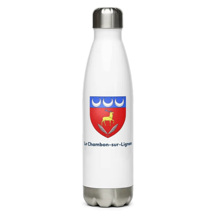 Gourde inox blason de Le Chambon-sur-Lignon