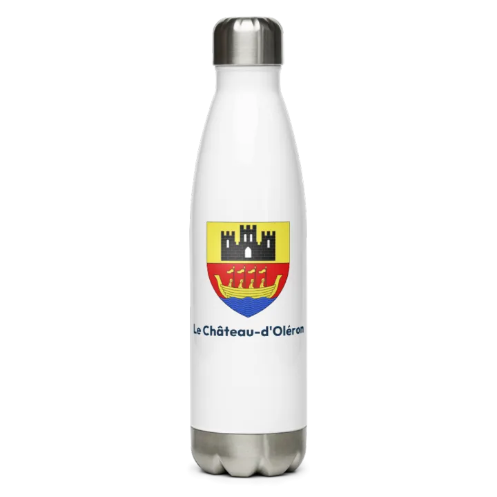 Gourde inox blason de Le Château-d'Oléron