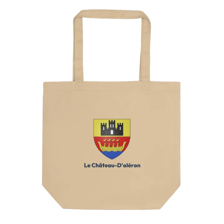 Tote bag coton bio — blason du Château-d'Oléron