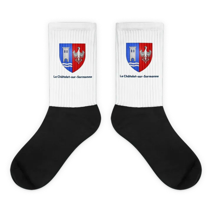 Chaussettes — blason du Châtelet-sur-Sormonne