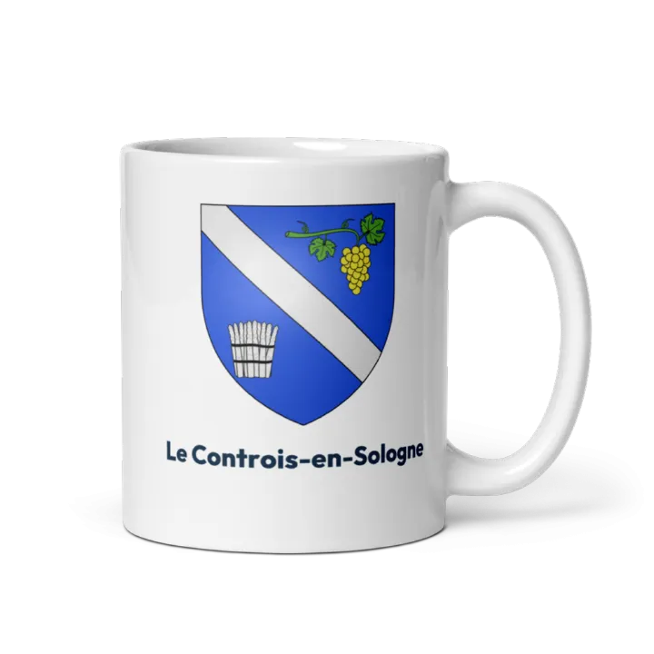 Mug blason de Le Controis-en-Sologne
