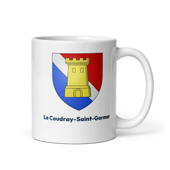 Mug blason de Le Coudray-Saint-Germer
