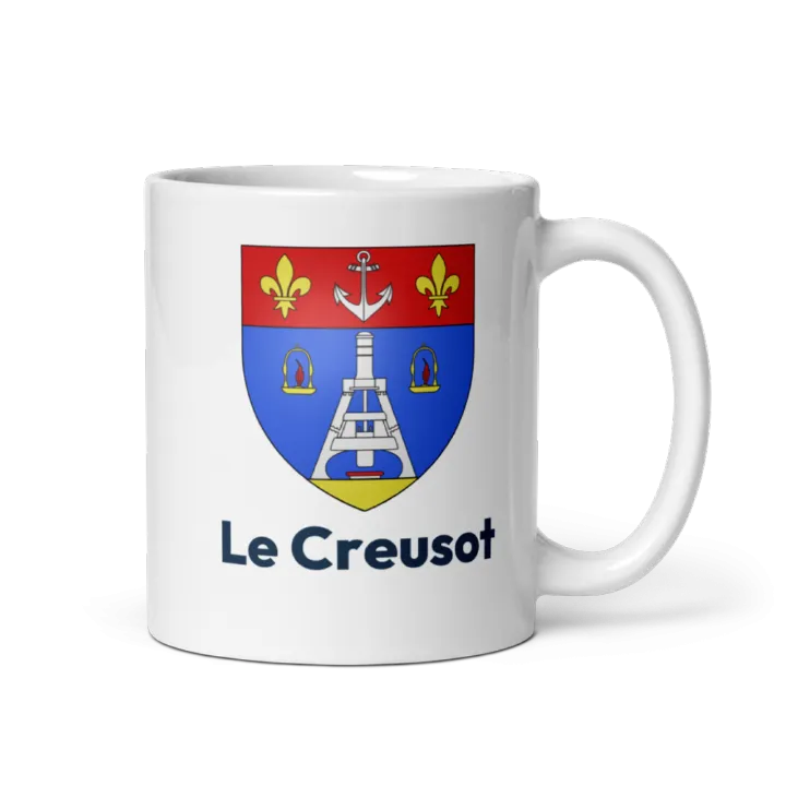 Mug blason de Le Creusot