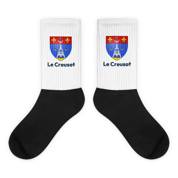 Chaussettes — blason du Creusot