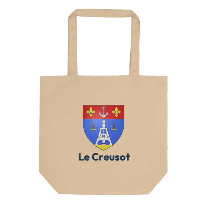 Tote bag coton bio — blason du Creusot