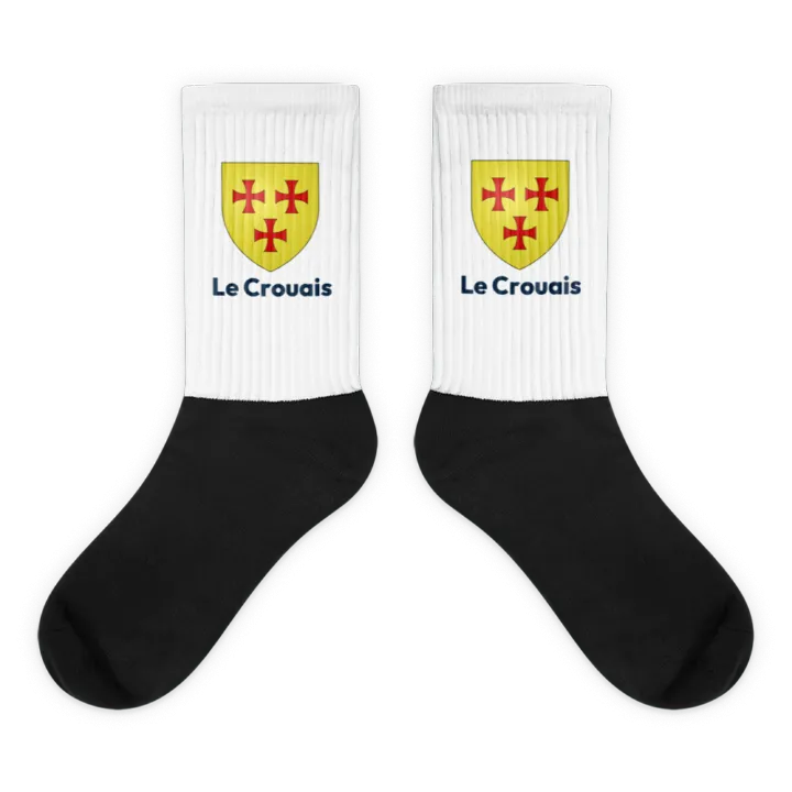 Chaussettes — blason du Crouais