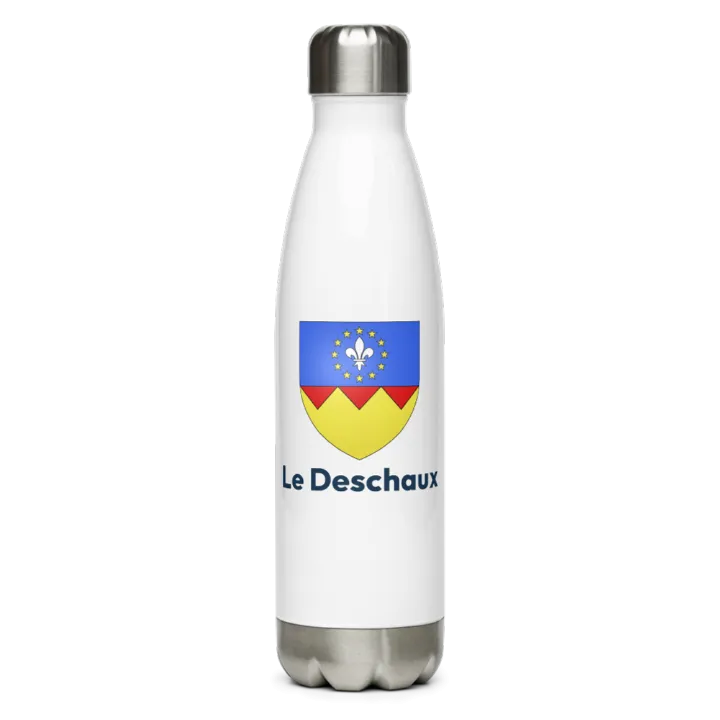 Gourde inox blason de Le Deschaux