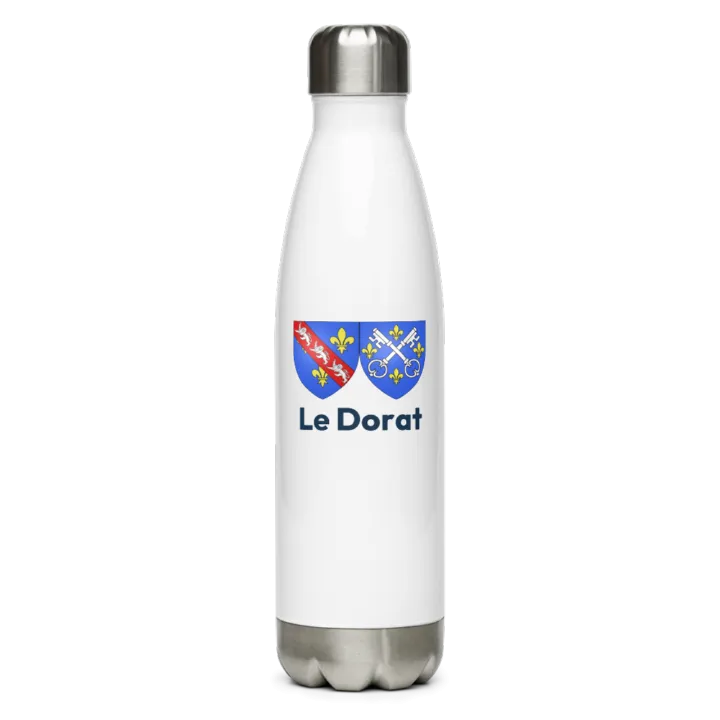 Gourde inox — blason du Dorat