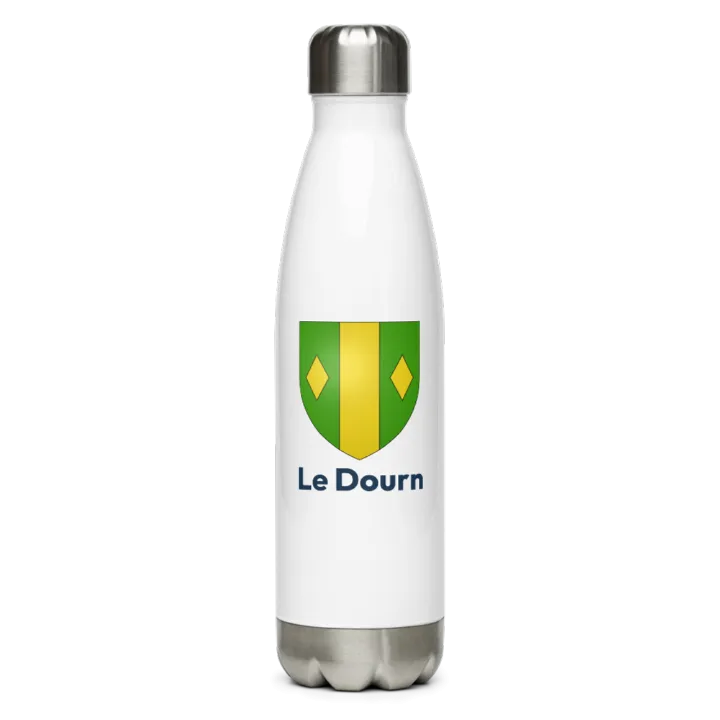 Gourde inox blason de Le Dourn