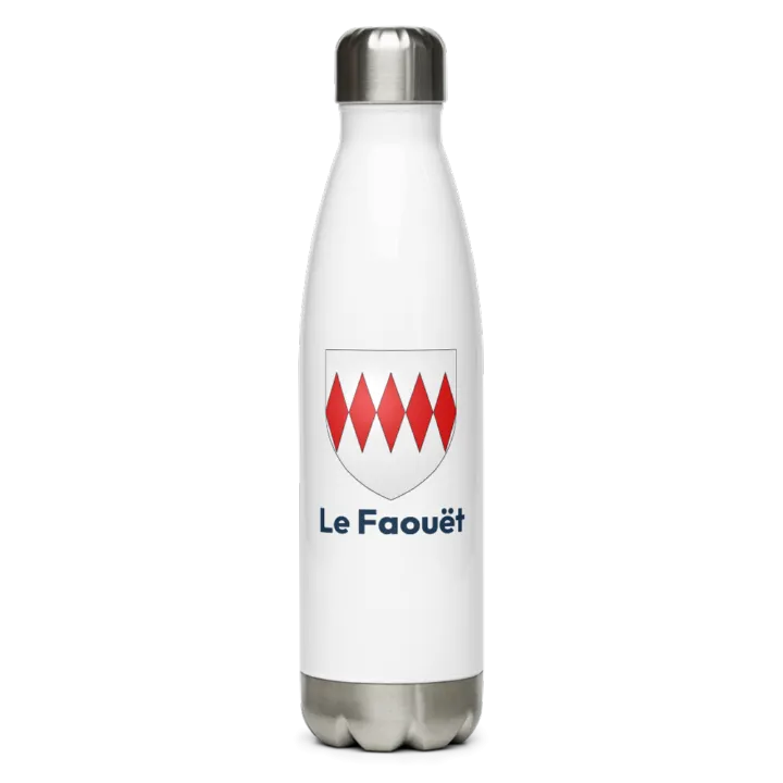 Gourde inox blason de Le Faouët