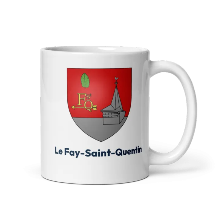Mug blason de Le Fay-Saint-Quentin