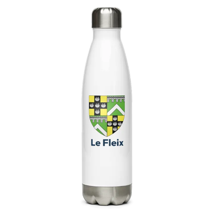Gourde inox blason de Le Fleix