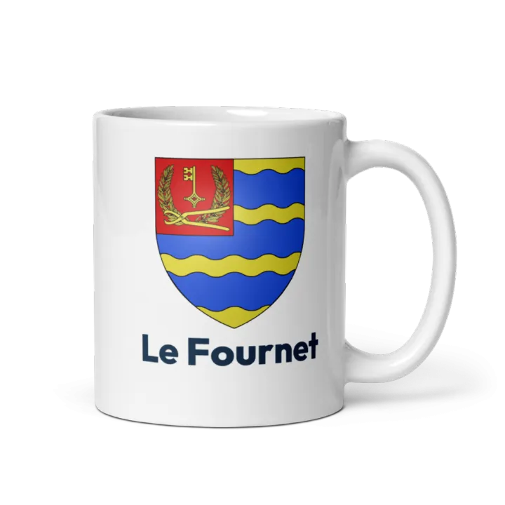 Mug blason de Le Fournet