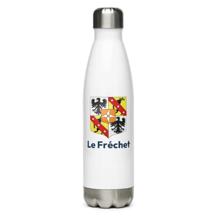 Gourde inox blason de Le Fréchet