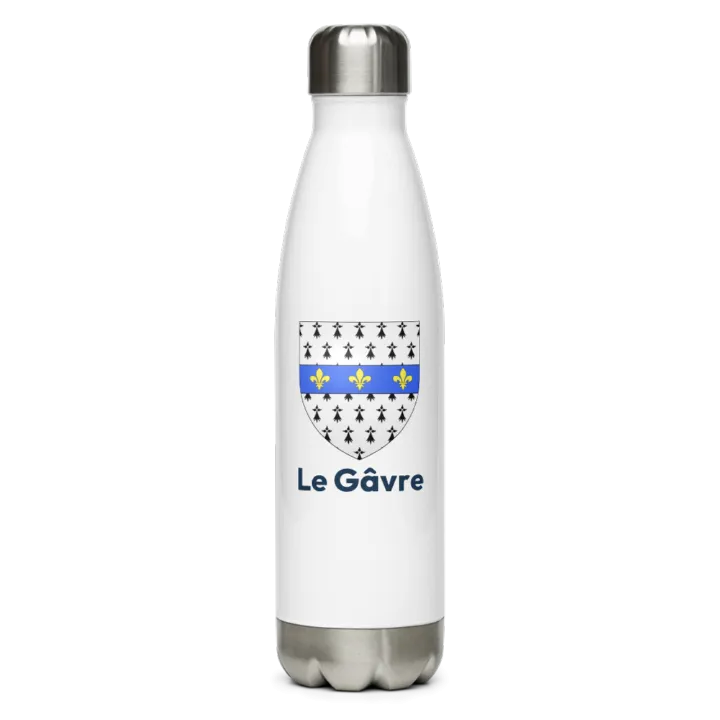 Gourde inox blason de Le Gâvre
